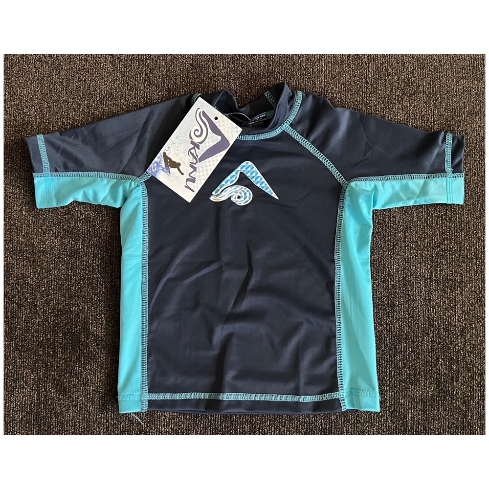 Kanu Surf Boys' Flex UPF 50+ Sun Protective Rashguard Size 2T